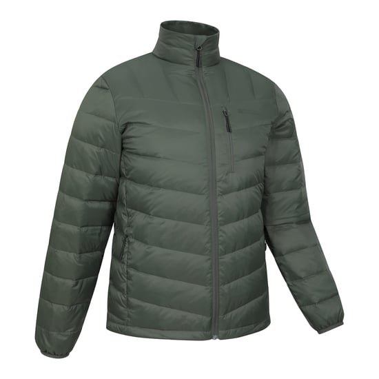 Mountain Warehouse Mens Trail Extreme Down Jacket (Dark Khaki) - Image 3