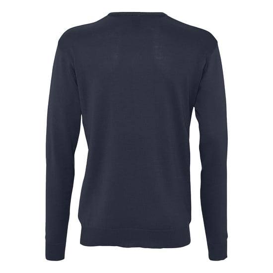 SOLS Mens Galaxy V Neck Jumper (Navy) - Image 2