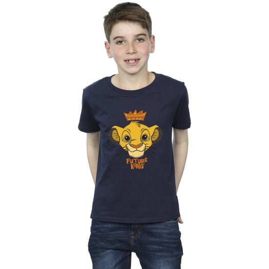 Disney Boys The Lion King Future King T-Shirt (Navy Blue) - Image 2