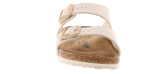 Birkenstock Womens Flat Sandals Arizona Slip On eggshell - Image 3