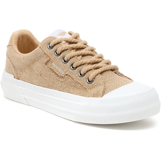 Rocket Dog Cheery Heidi Cotton Women's Dark Natural Trainers - Image 1