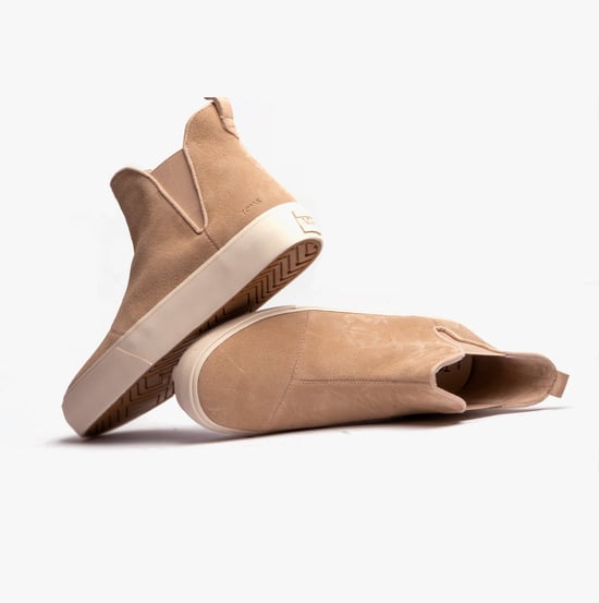 FENIX PLATFORM CHELSEA Womens Sneakers Oatmeal - Image 4
