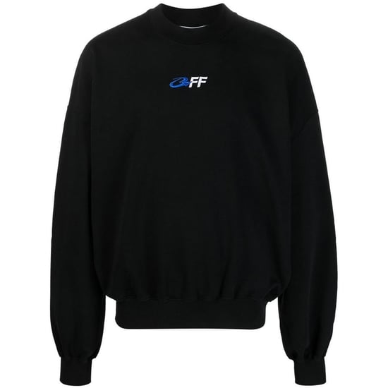 Off-White Sudadera negra de corte boxy Exact Opposite - Image 1