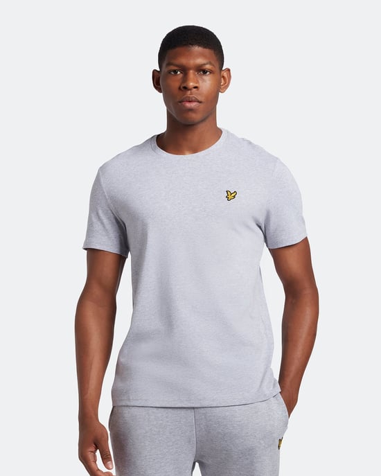 Camiseta lisa Lyle & Scott gris - Image 1