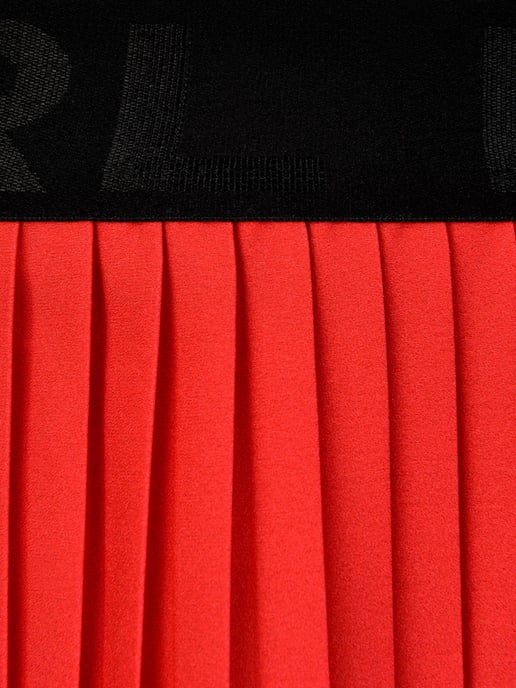 Karl Lagerfeld Girls Skirt - Striped Pleated Skirt