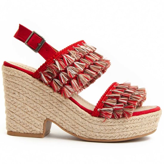 Montevita Heel Sandal Felka In Red