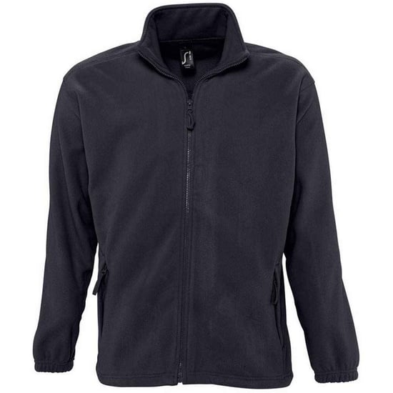 SOLS Unisex Adult North Fleece Jacket (Charcoal Grey Solid) - Image 1