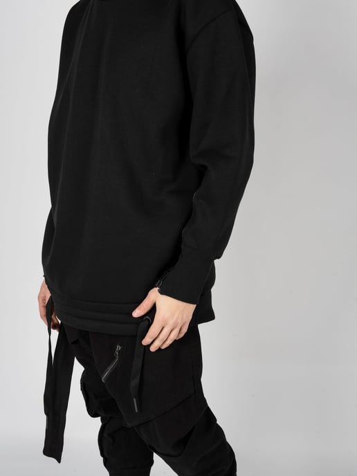 Sudadera La Haine Inside Us LM030 Hombre Negro - Image 6