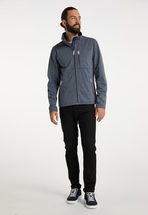 Dreimaster functional jacket Men marine melange - Image 2