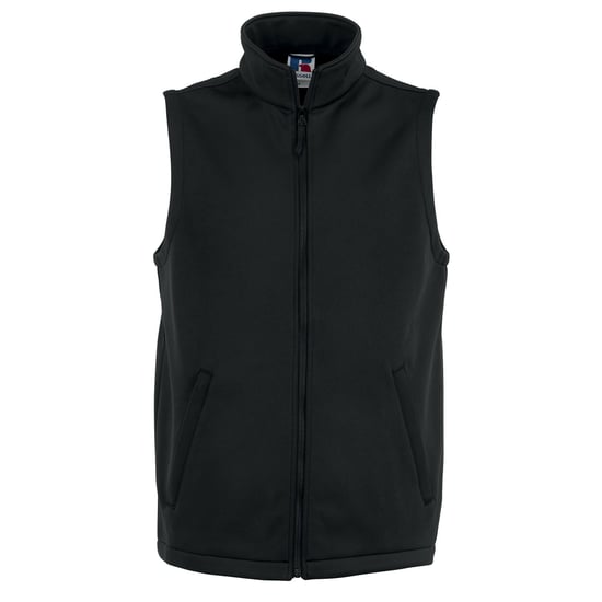Russell Mens Smart Softshell Gilet (Black) - Image 1