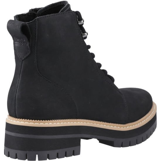 TOMS Wylder Leather Women's Black Boots - Image 2