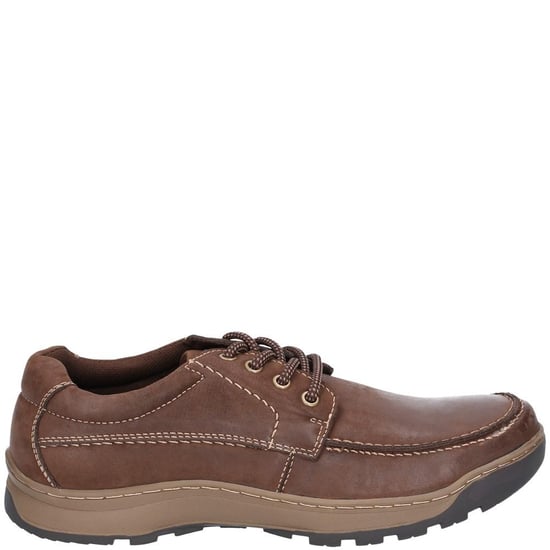 Hush Puppies Mens Tucker Lace Up Shoes (Brown) - Image 4