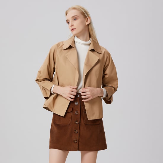 Double breasted coton trench-jacket - Image 4