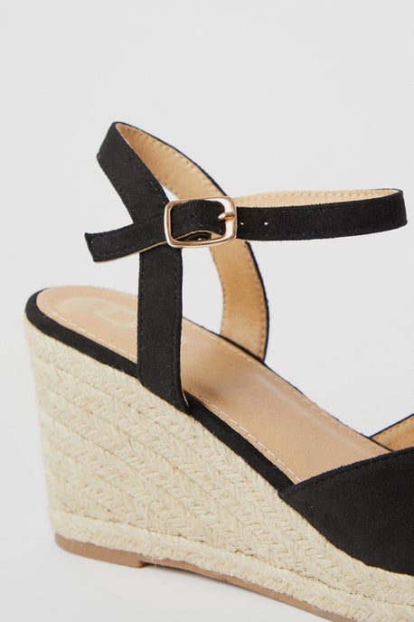 Wide Fit Rumor Closed Toe Wedges - Image 4