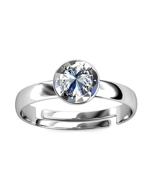 Anillo Acacia - Plata y Cristal - Image 3
