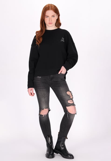 Dreimaster Sweatshirt women black - Image 2