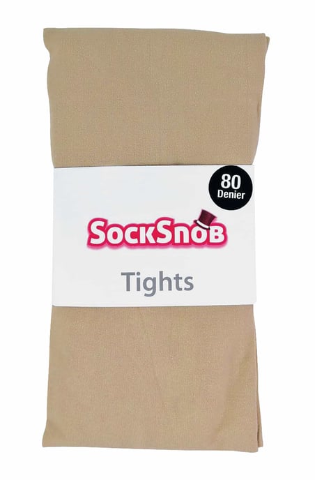 Mallas largas de invierno de colores opacos Sock Snob Womens 80 Den - Image 2
