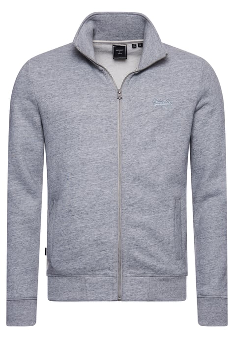Superdry Organic Cotton Vintage Logo Zip Track Top