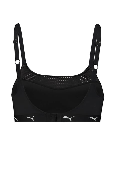 Top deportivo sin aros Puma negro - Image 2