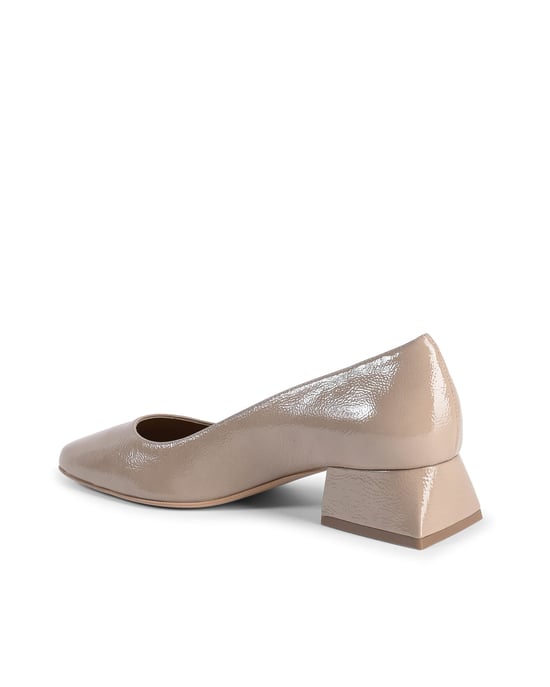19V69 Italia Balerinas con Tacón para Mujer Sofia Naplack Cappuccino - Image 3