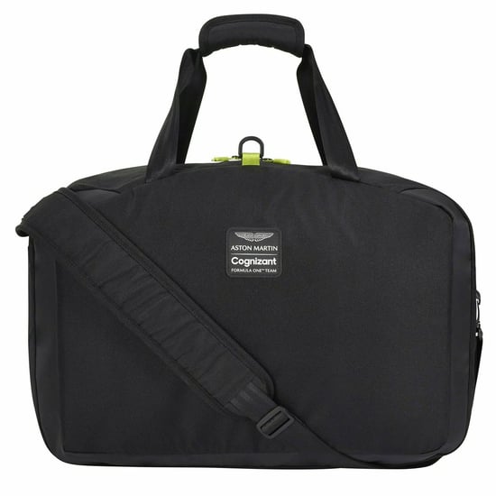 Bolso negro para hombre del equipo oficial Aston Martin Cognizant F1 - Image 1