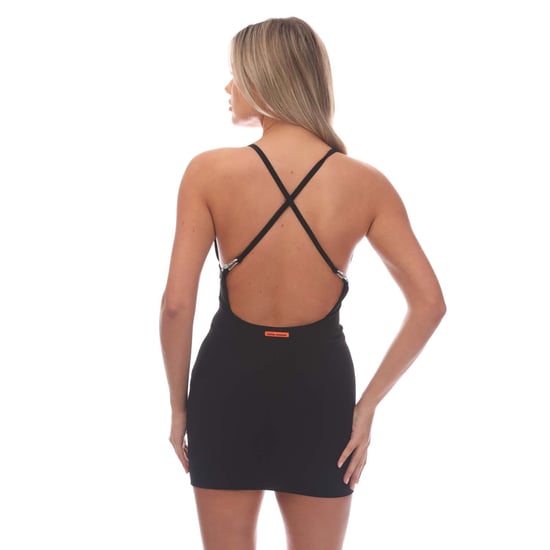 Vestido mini sin mangas CARABINER en negro - Image 3