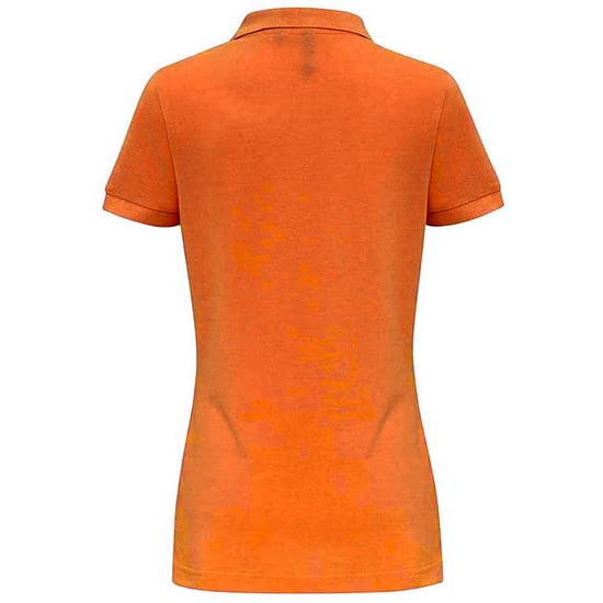 Asquith & Fox Womens/Ladies Plain Short Sleeve Polo Shirt (Orange) - Image 2
