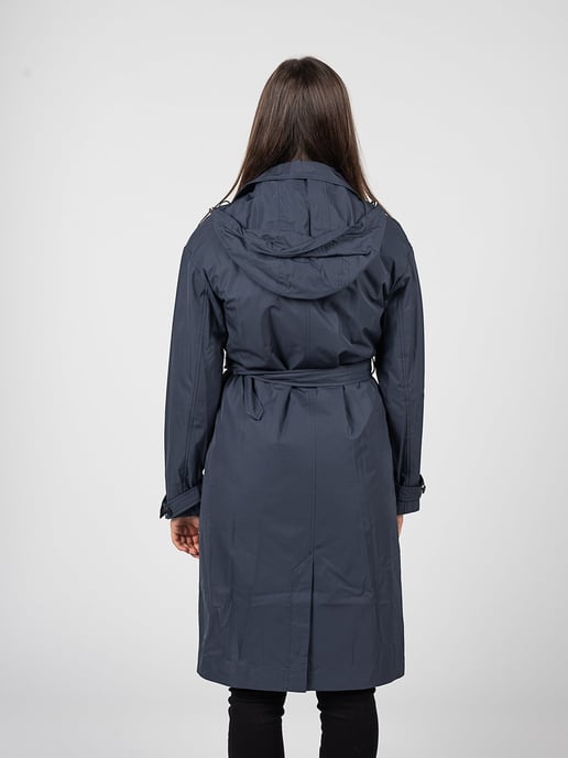 Geox Gabardina Elidia de mujer azul oscuro - Image 5