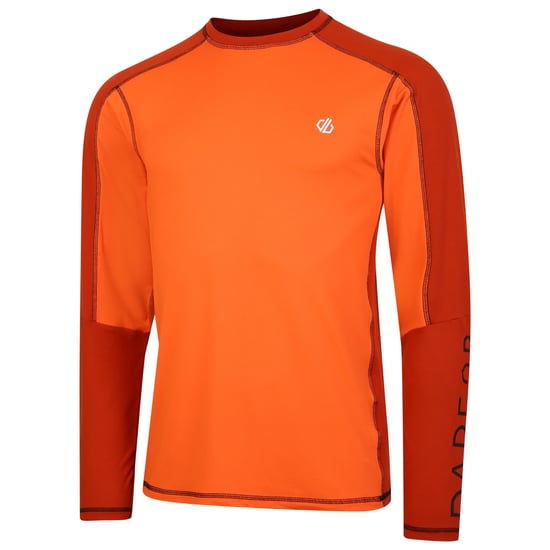 Dare 2B Mens Exchange III Thermal Base Layer Set (Puffins Orange/Brown) - Image 3