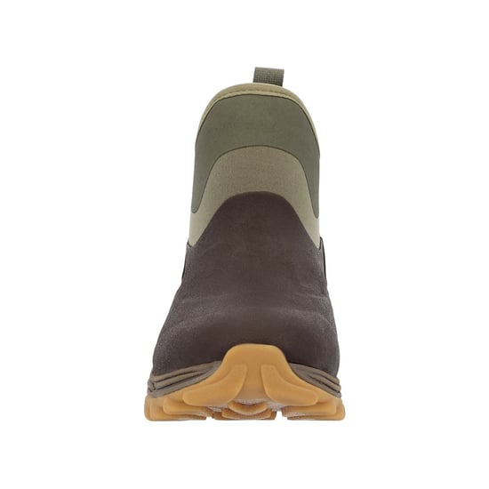 Muck Boots Arctic Sport II Rubber Dark Brown/Olive Wellington Boots - Image 3