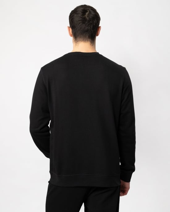 BOSS Orange Sudadera de Cuello Redondo para Hombre Westart con Parche de Logotipo NOS - Image 4