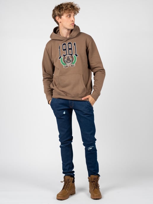 Guess Sweatshirt Men's Brown