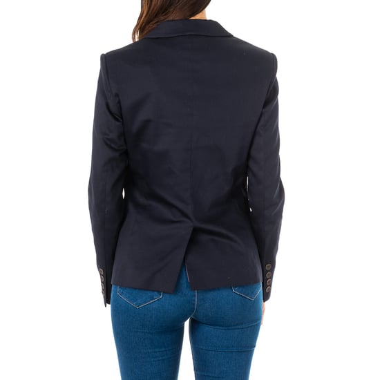 Long sleeve blazer with lapel collar KWJ001 woman