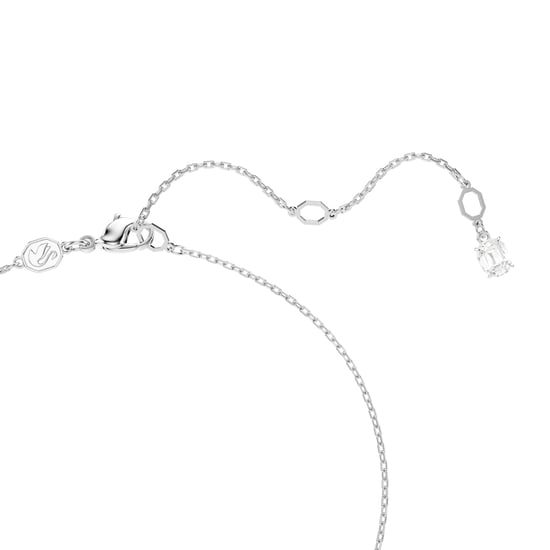 Swarovski 'Matrix' Women's Base Metal Necklace - Silver 5701903 - Image 3