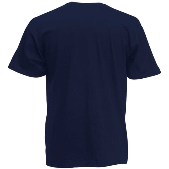Fruit Of The Loom Mens Valueweight V-Neck, Short Sleeve T-Shirt (Deep Navy) - Image 2