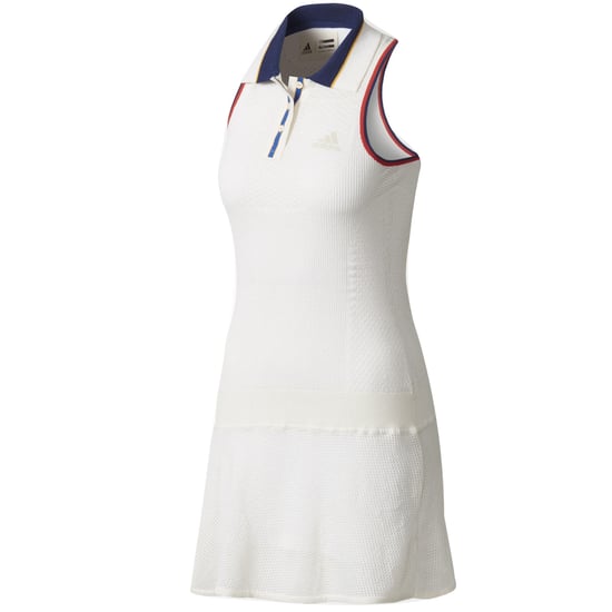 Vestido de tenis blanco para mujer Adidas Pharrell Williams NY - Image 1