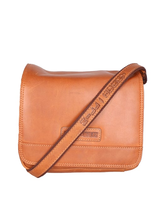 Hill Burry Crossbody bag men COGNAC