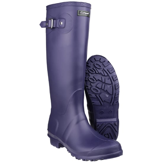 Cotswold Unisex Sandringham Wellington Boots (Purple) - Image 3