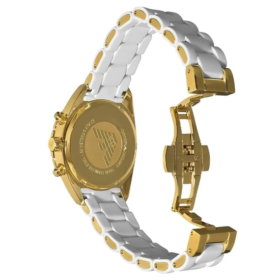 Emporio Armani Reloj de mujer Cuarzo oro blanco - Image 3