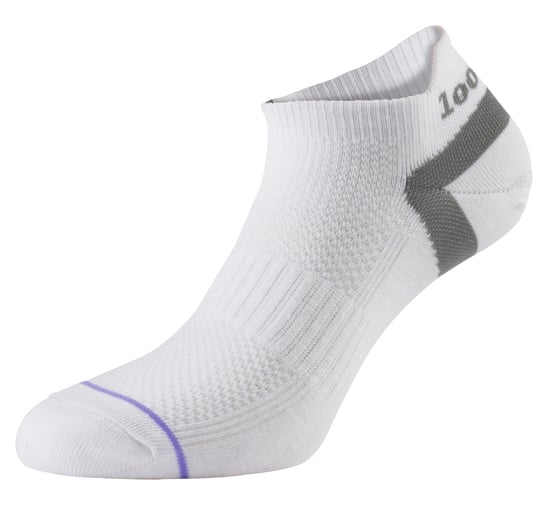1000 Mile - Calcetines de entrenamiento para hombre Ultimate Low Cut Double Layer Moisture Wicking Trainer Socks - Blanco - Image 1