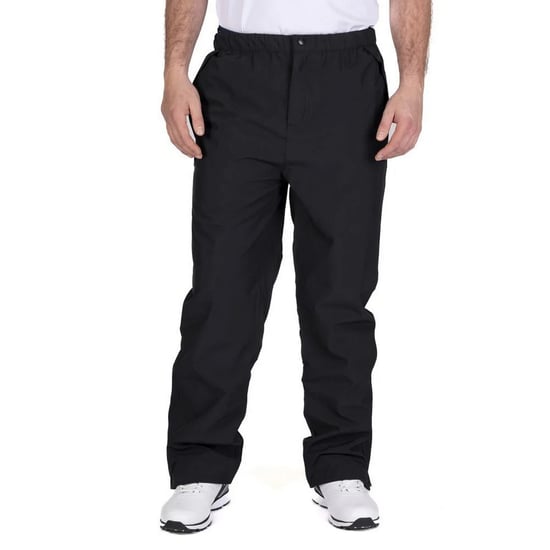 Island Green Mens Golf Waterproof Trousers (Black) - Image 1