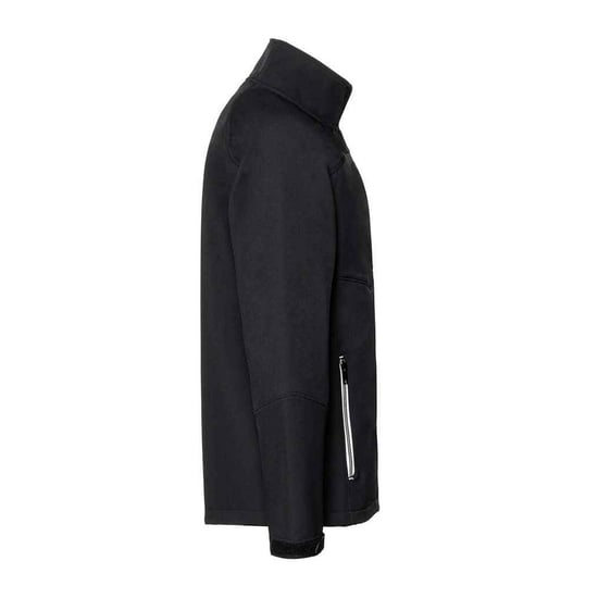Russell Mens Bionic Soft Shell Jacket (Black) - Image 3