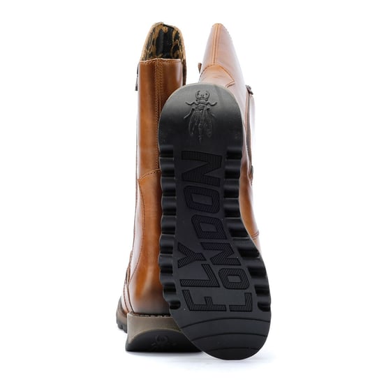 Fly London Mes 2 Leather Women's Camel Boots - Image 4