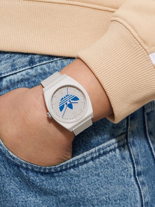 Adidas Originals Project Two Unisex's White Watch AOST23048 - Image 4