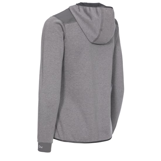Womens/Ladies Jazmin DLX Hoodie (Platinum Marl) - Image 2