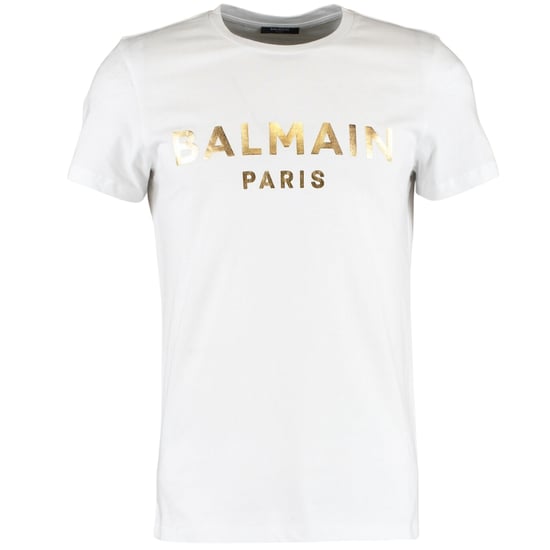 Balmain Hombre T-Shirt WH1EF000 BB69 GAD Camiseta - Image 1