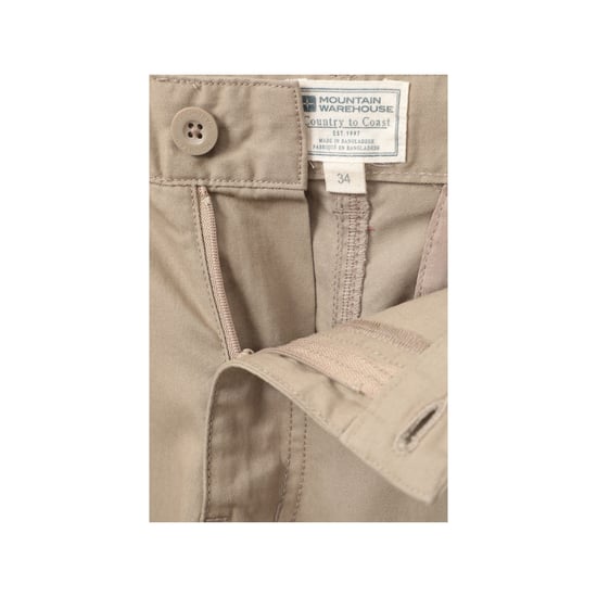 Mountain Warehouse Mens Lakeside Cargo Shorts (Beige) - Image 6