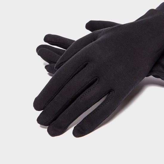 Guantes de Seda Unisex Trekmates, Negros - Image 3