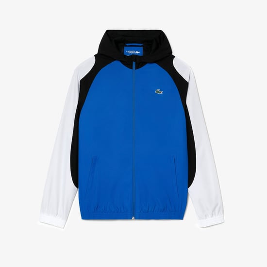 Men's Lacoste Sport Colourblock Tennis Jacket in Blue - Image 1