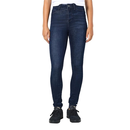 Noisy May Women's Skinny Fit Jeans Dark Wash